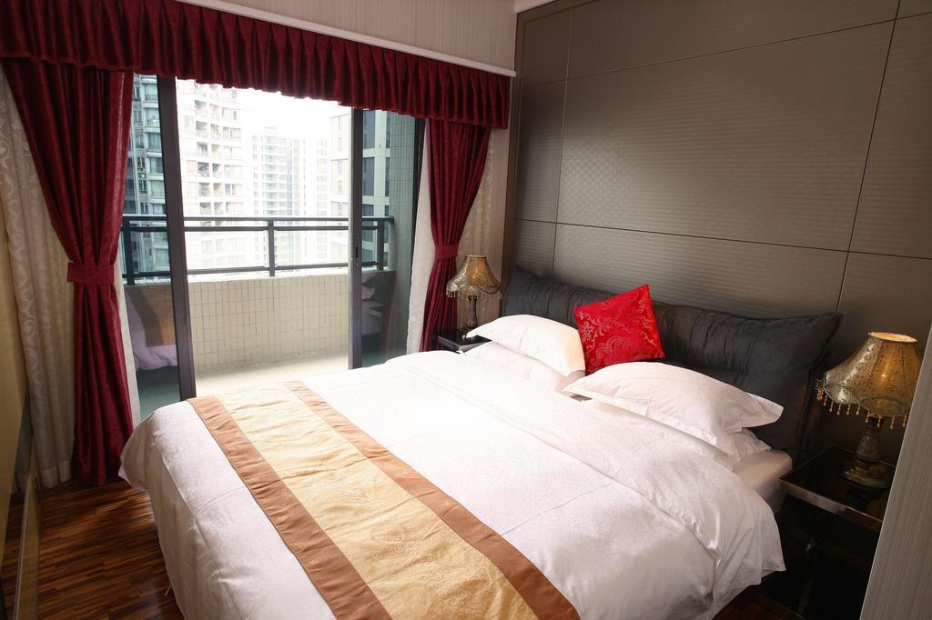 Heefun Apartment Hotel Guangzhou - Poly D Plaza Branch Habitación foto