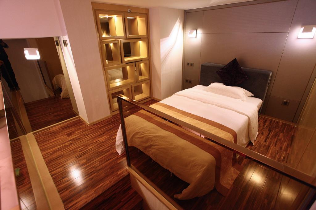 Heefun Apartment Hotel Guangzhou - Poly D Plaza Branch Habitación foto