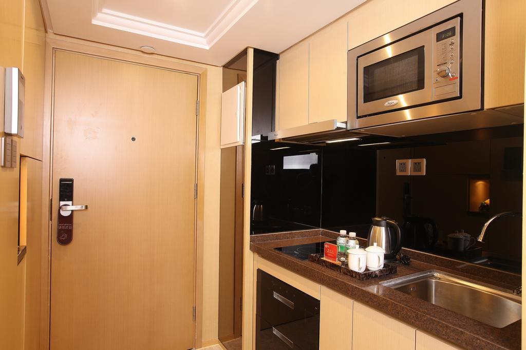 Heefun Apartment Hotel Guangzhou - Poly D Plaza Branch Habitación foto