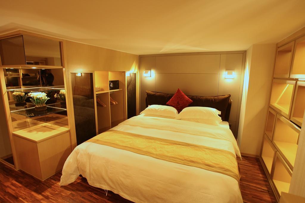 Heefun Apartment Hotel Guangzhou - Poly D Plaza Branch Habitación foto